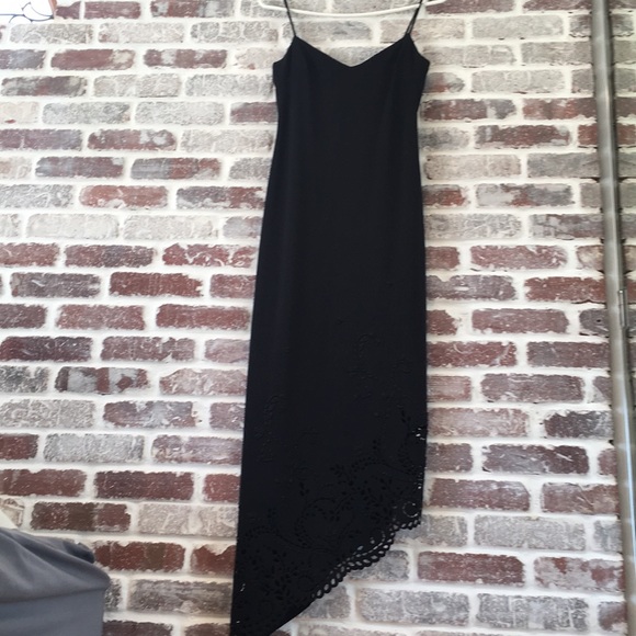 BLACK DRESS- FORMAL PROM DRESS PARTY FANCY wedding - Picture 3 of 6